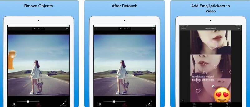 絵文字を削除 Photo Retouch