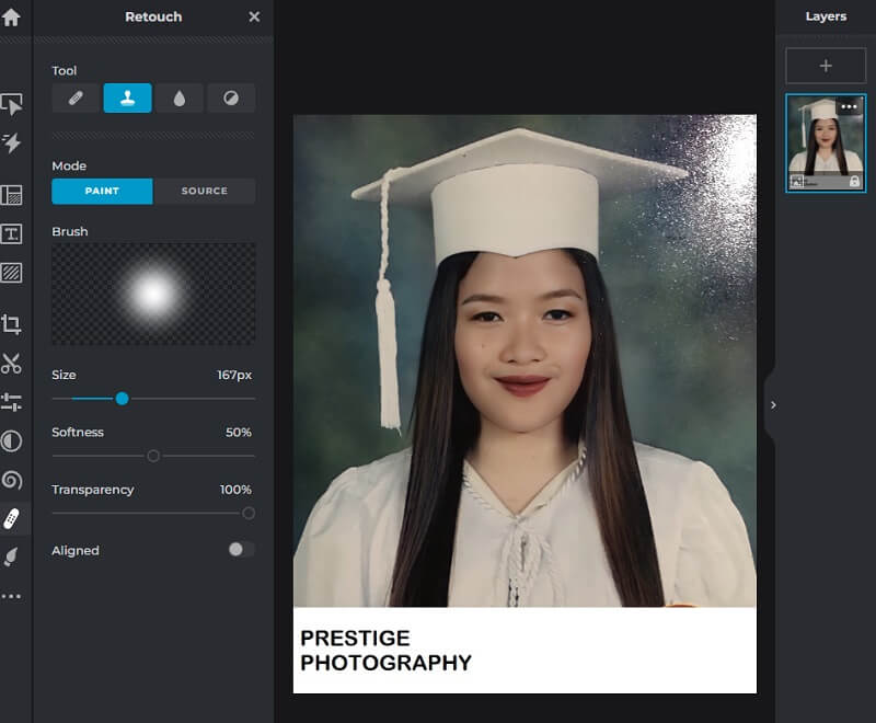 Prestige のウォーターマークを削除