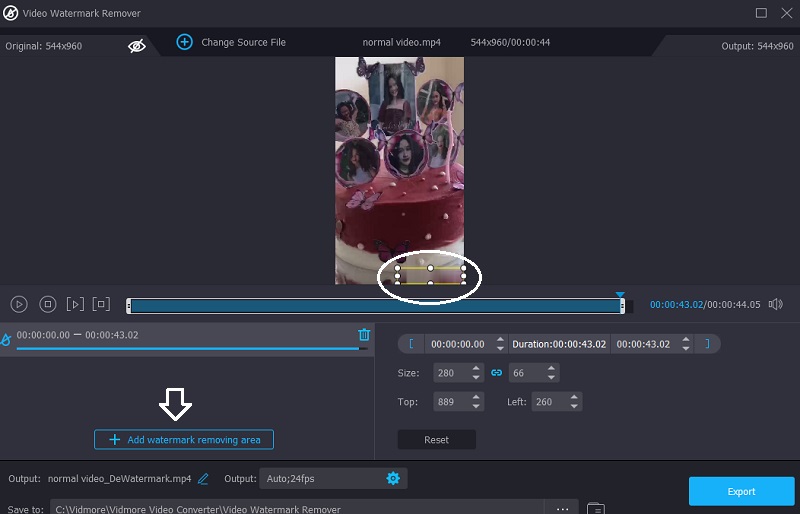 ウォーターマーク削除 Vidmore