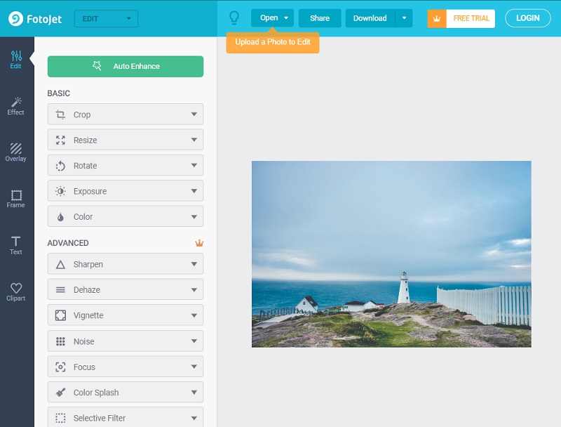 画像強化ツール FotoJet