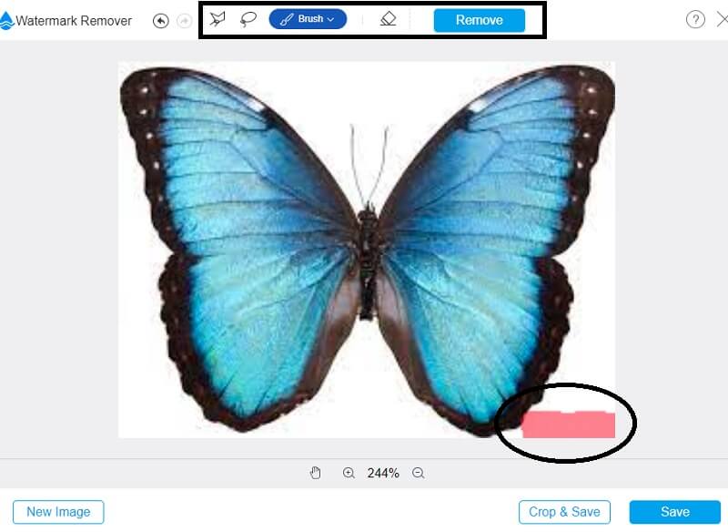 ウォーターマークを削除 VM