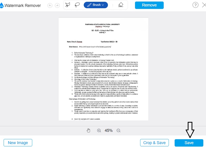 画像を保存 Vidmore