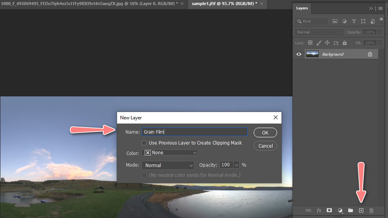 新規レイヤーを追加