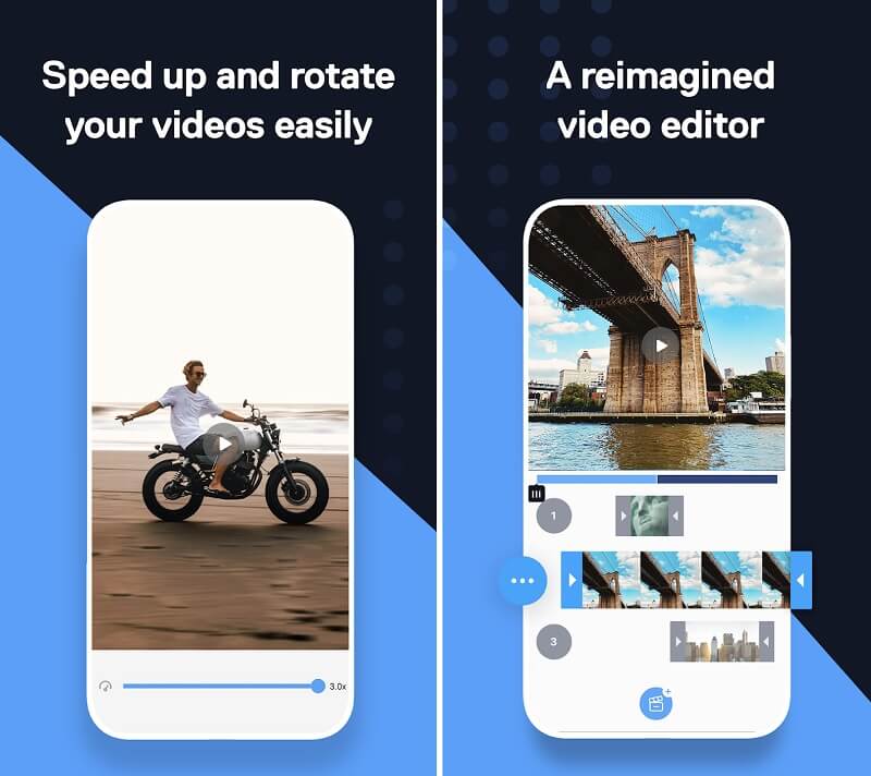 速度を変更 Filmr