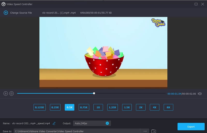 Vidmore 動画速度コントローラー