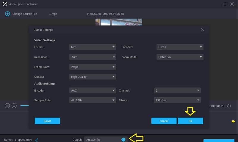 Vidmore で出力を編集