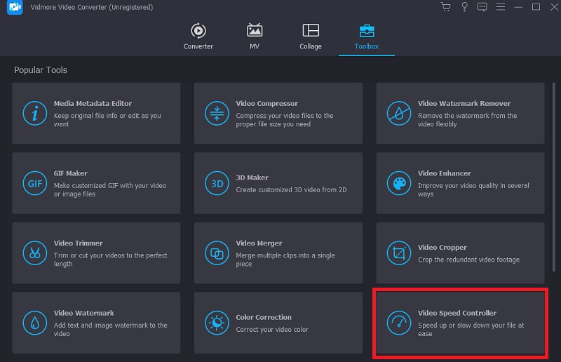 動画スピードコントローラー Vidmore