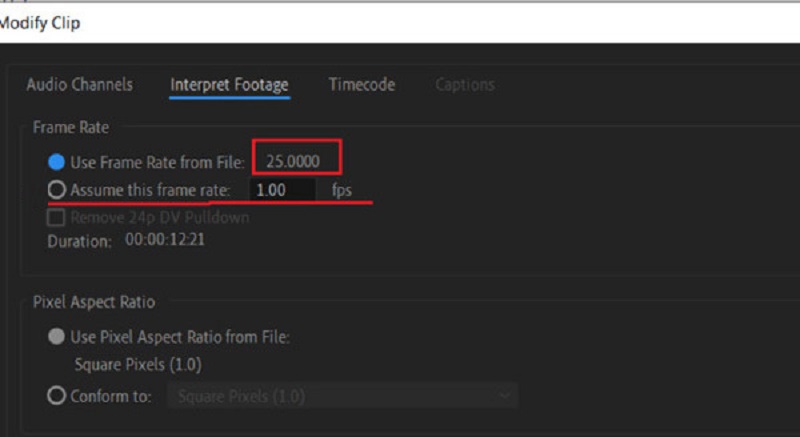Adobeでフレームレートを変更する方法