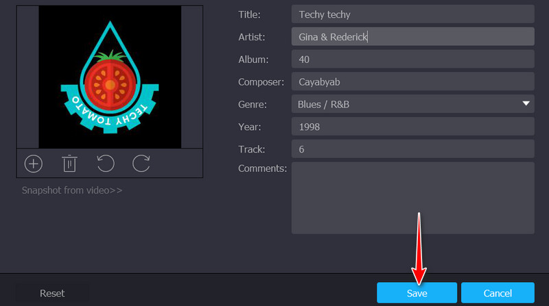音楽を編集して保存