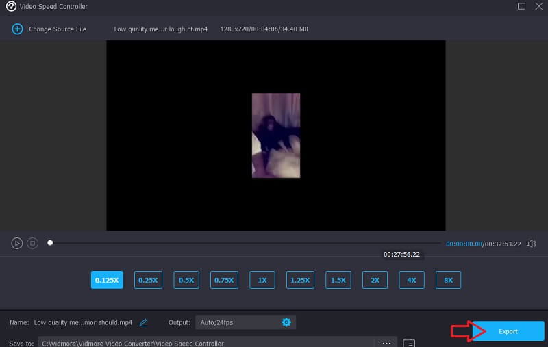 書き出し Vidmore