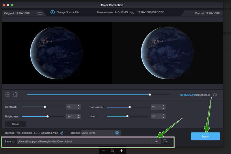 Vidmore 動画書き出し