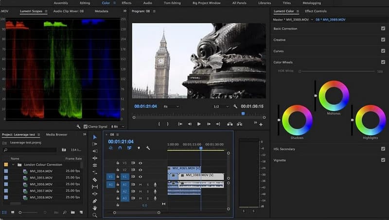 Premiere Pro のカラーグレーディング