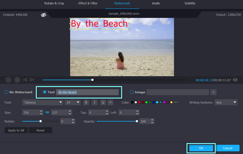 スライドショーにテキストを追加