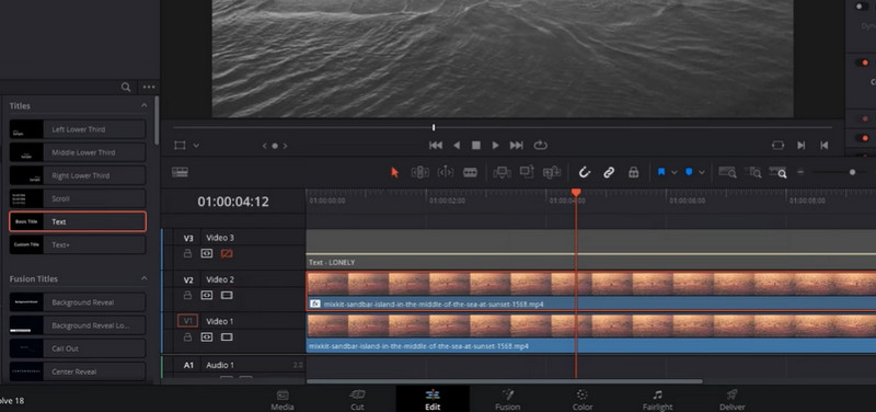 動画をタイムラインに追加