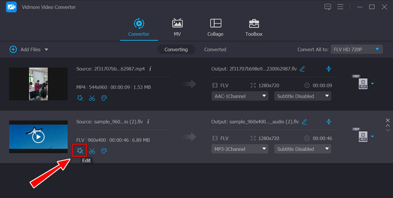 編集スタジオに入る