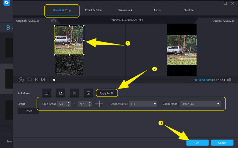 Vidmore ファイルをクロップ・編集