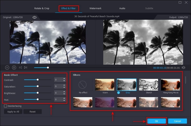 Snapchat動画にフィルターを追加