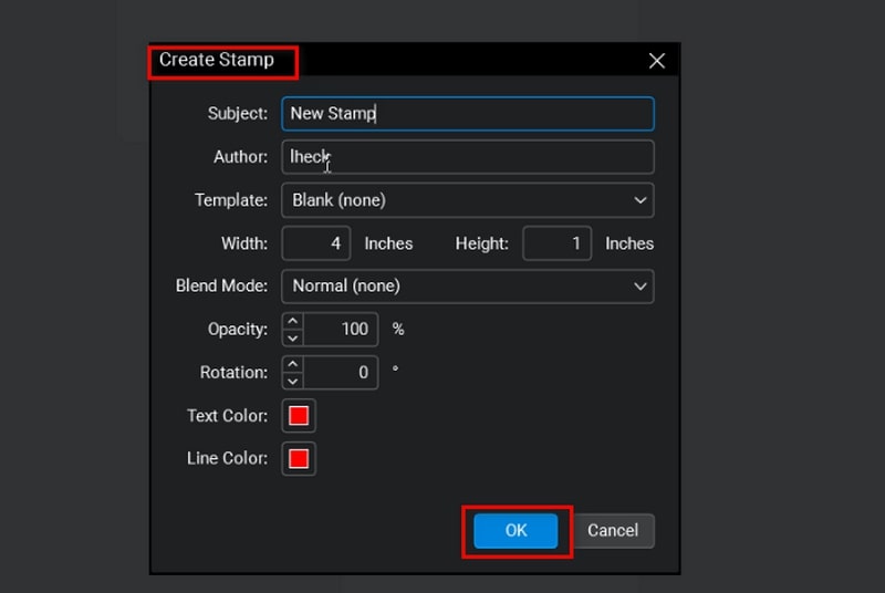 ウォーターマークの詳細を編集