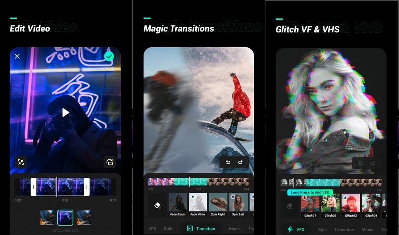 Glitch Cam 動画フィルターアプリ