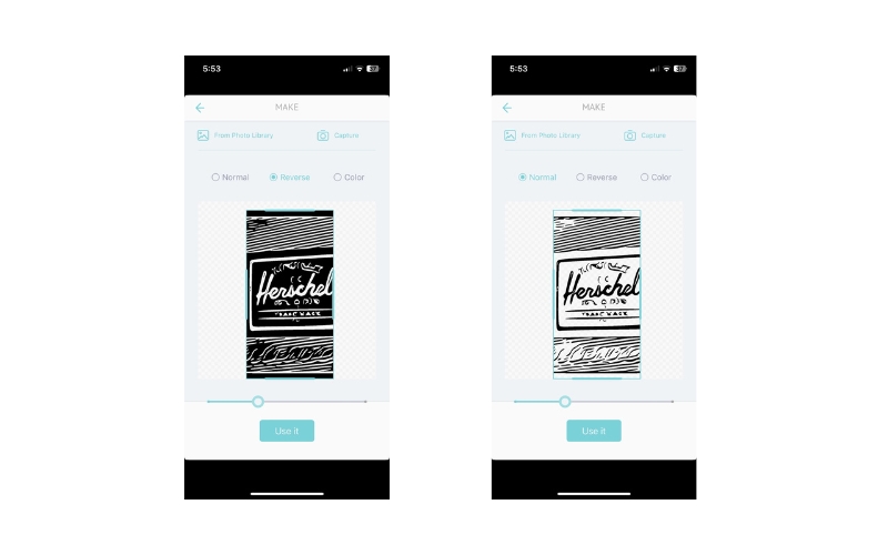 My Watermark アプリ