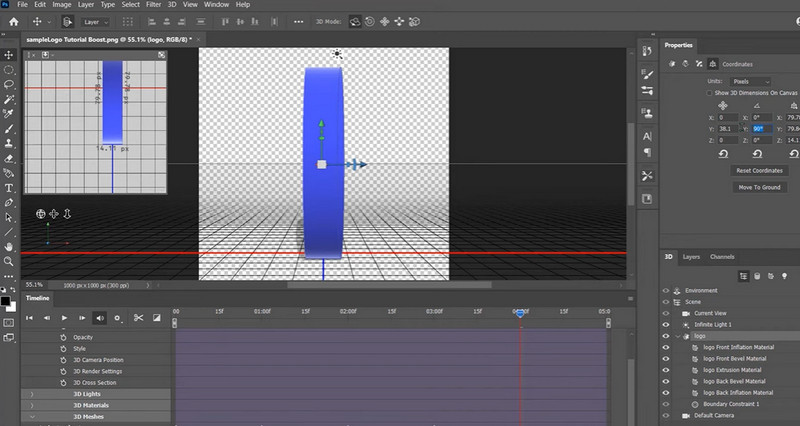 Photoshopインターフェース