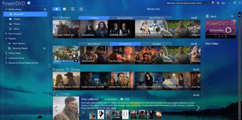 PowerDVD 3Dプレーヤー