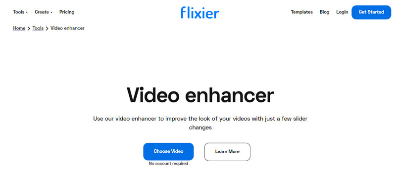 Flixier ビデオ解像度アップスケーラー