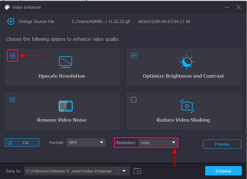 動画をシャープ化
