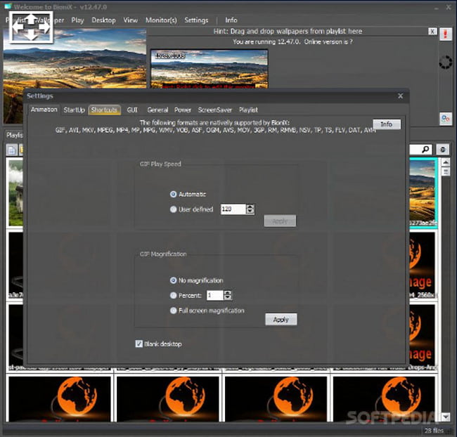 Windows GIFを壁紙に設定する方法