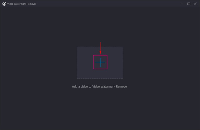 Video Watermark Remover に動画を追加