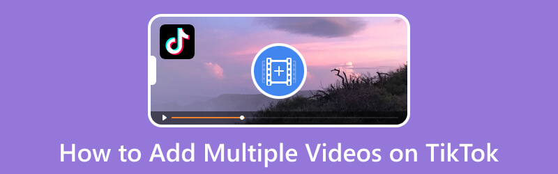 TikTokに複数の動画を追加する方法