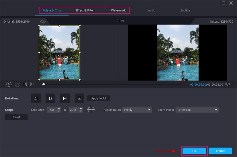 スライドショーを編集