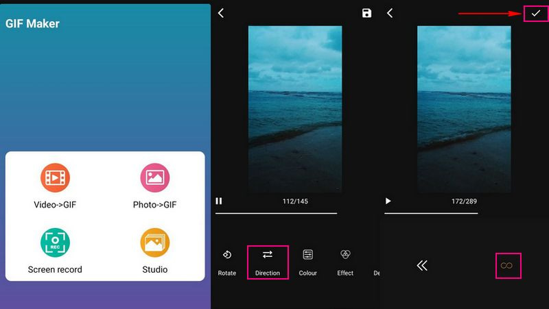 GIF Maker Video to GIF ループGIF