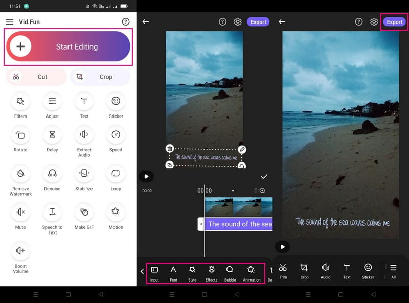スマートフォンで動画を作成する方法
