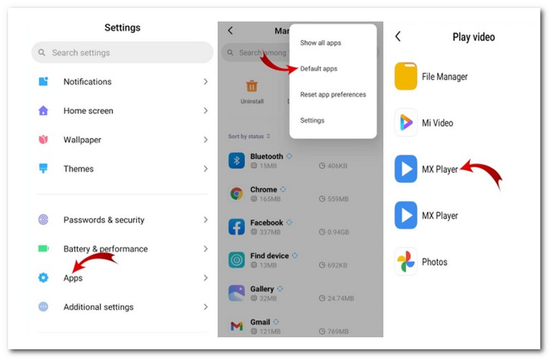 Android で既定のビデオプレーヤーを変更する方法