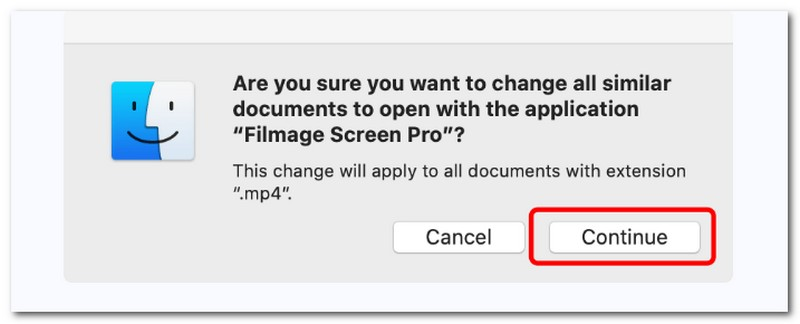 Mac で特定の動画ファイルの既定ビデオプレーヤーを変更