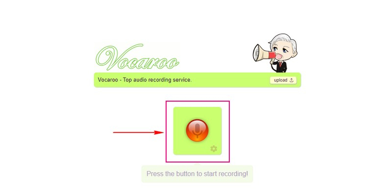 Vocaroo の使い方