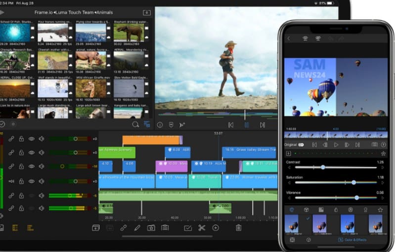 LumaFusion ドローン動画編集に最適なアプリ