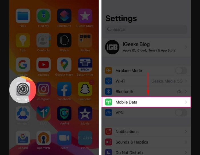 Apple Music のモバイルデータ通信アクセスを制限する