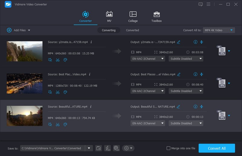 Vidmore Video Converter ドローンに最適な動画変換ソフト