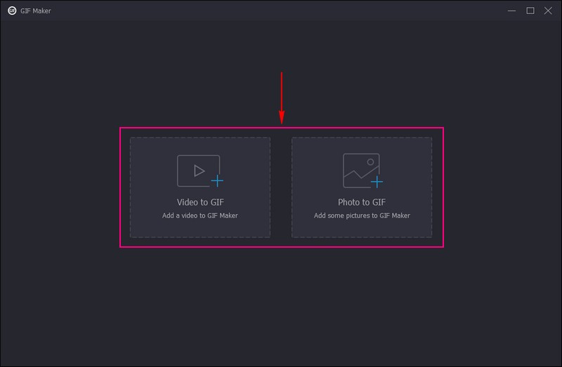 ビデオまたは写真をGIFとして追加