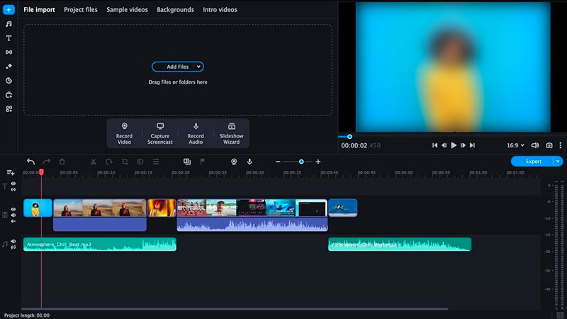 iMovie 代替 Movavi Video Editor
