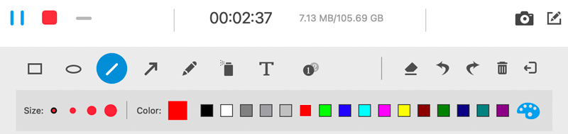 Vidmore Screen Recorder 停止