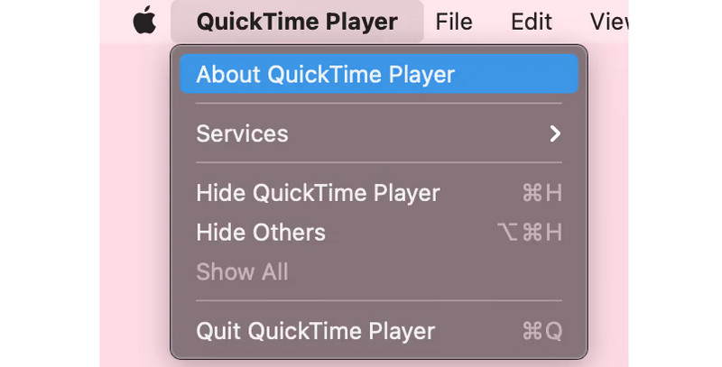 QuickTime Player を更新