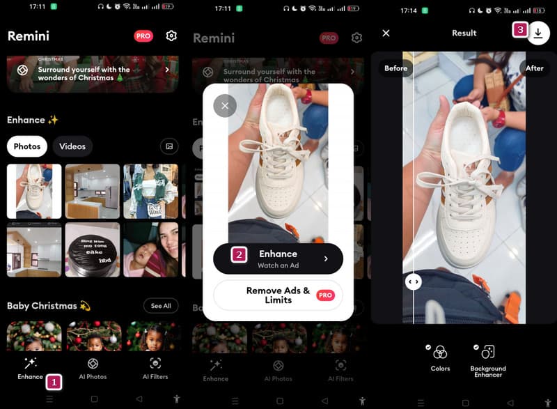Reminiで画像をアップスケール
