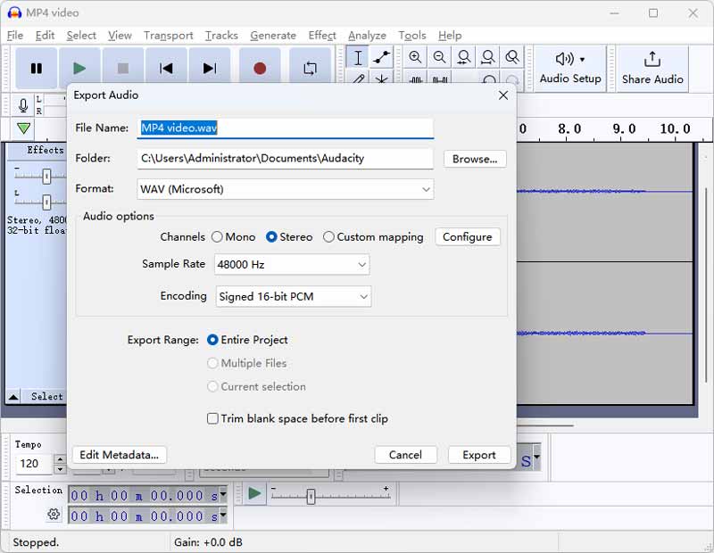 Audacity（オーダシティ）