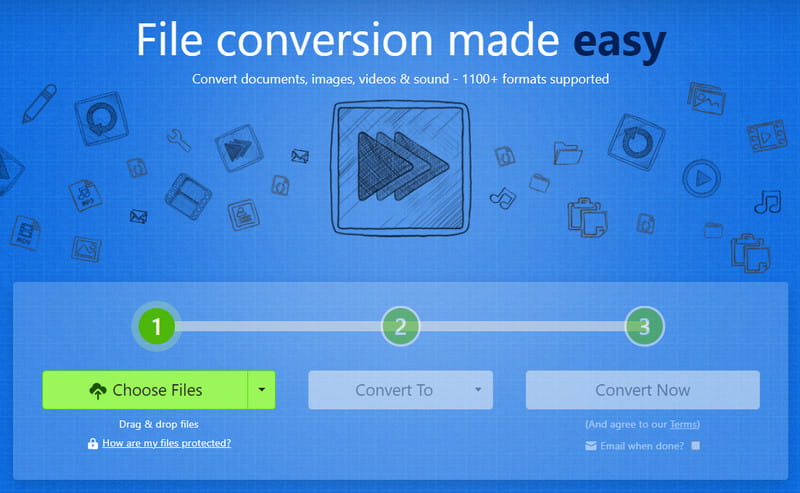 Zamzar 低音質オーディオメーカー