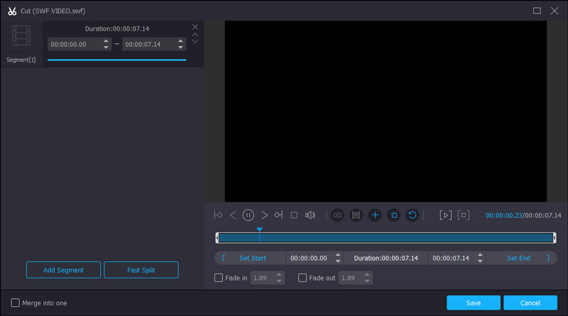 動画をクリップ