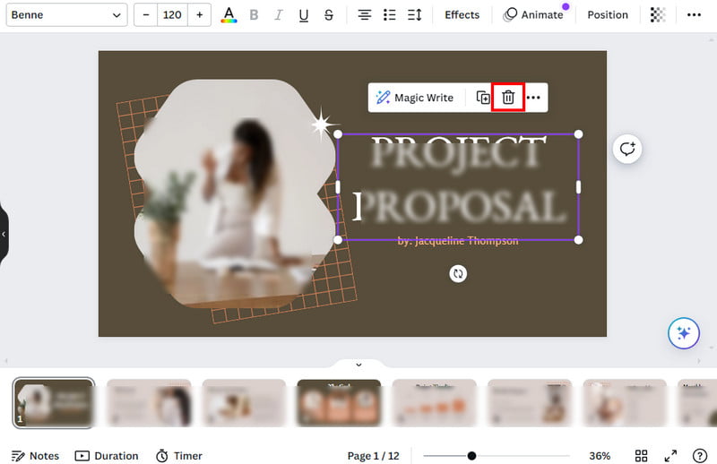 Delete（削除）ボタン