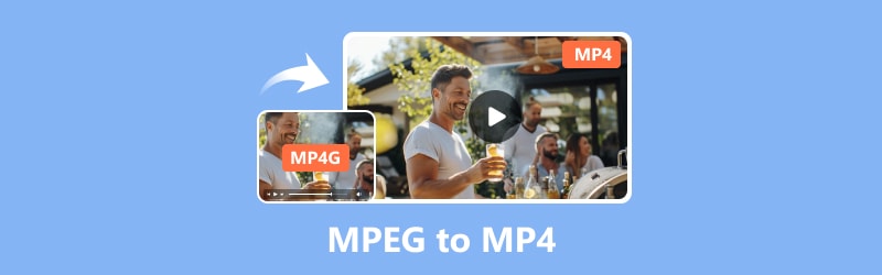 MPEG を MP4 に変換 